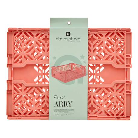 Cagette pliante à poignées - arry Beige+Bleu+Jaune+Lilas+Rose+Terracotta+Vert clair 32 - vertbaudet enfant 