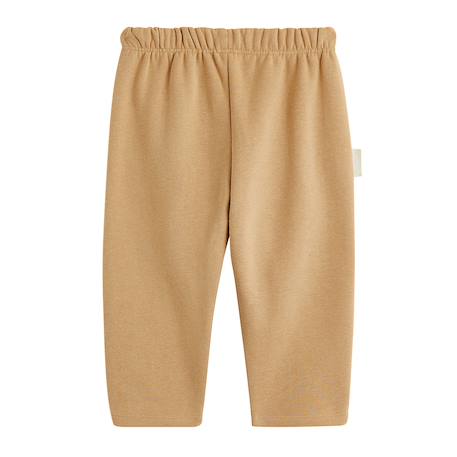 Ensemble bébé sweat et pantalon en molleton moka Marron 6 - vertbaudet enfant 