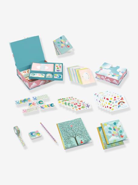Coffret papeterie Charlotte BLEU 2 - vertbaudet enfant 