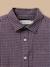 Chemise carreaux effet flanelle garçon Carreaux bordeaux 2 - vertbaudet enfant 