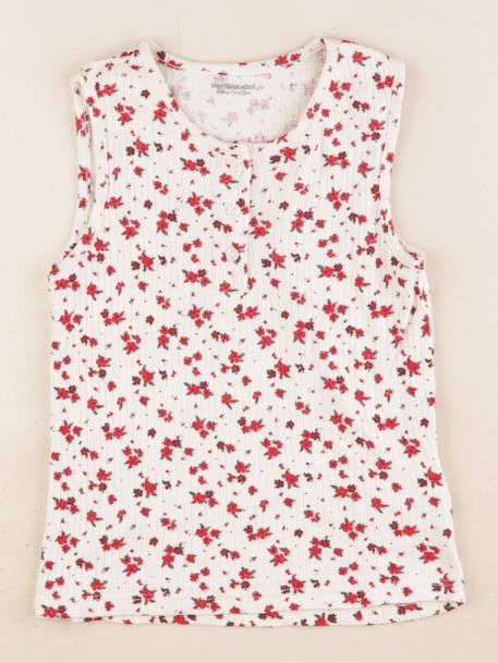 Débardeur - 5 ans Beige, rouge 1 - vertbaudet enfant 