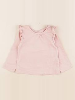 Seconde main-Fille-T-shirt, sous pull-Tee-shirt - 9 mois