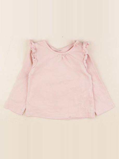 Tee-shirt - 9 mois Rose 1 - vertbaudet enfant 