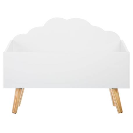 Coffre enfant nuage - douceur Blanc 5 - vertbaudet enfant 