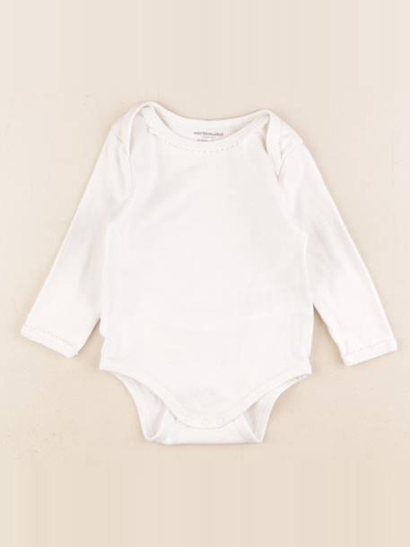 Body - 9 mois Blanc 1 - vertbaudet enfant 