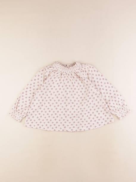 Tee-shirt - 3 ans Beige, violet 1 - vertbaudet enfant 