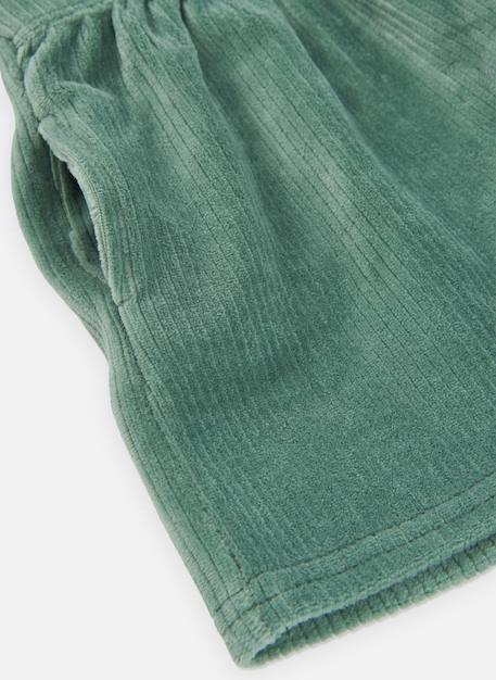 Robe chasuble bretelles croisées Vert 4 - vertbaudet enfant 