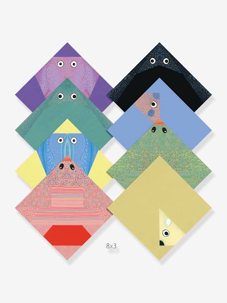 Origami facile - Les animaux polaires BLEU 2 - vertbaudet enfant 