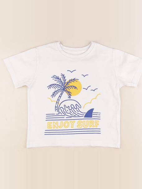 Tee-shirt - 5 ans Blanc 1 - vertbaudet enfant 