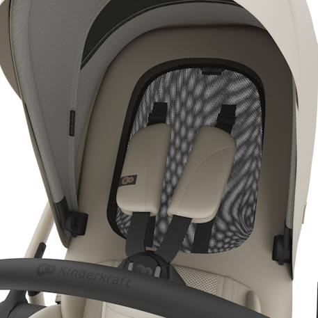 Poussette évolutive 2 en 1 suspension améliorée pour enfants à 22 kg Beige / sand dune+Velvet mocca+Venezian black+Vert foncé 2 - vertbaudet enfant 