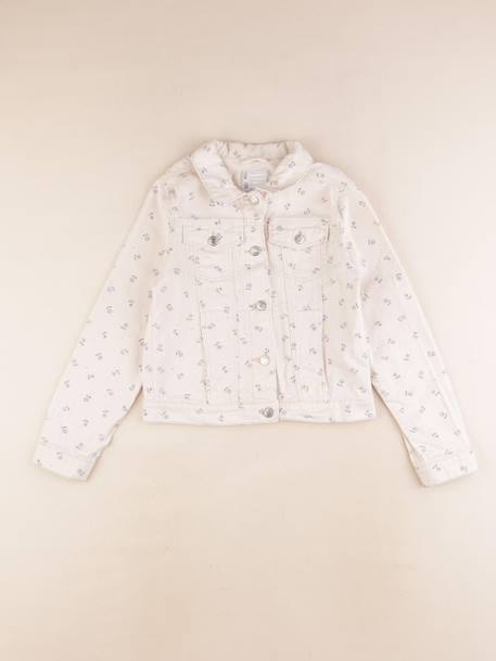Veste - 8 ans Blanc, bleu 1 - vertbaudet enfant 