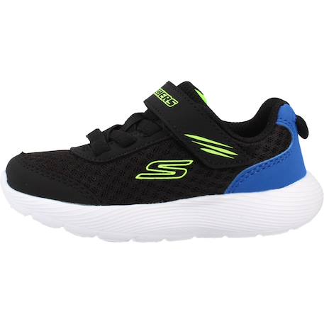 Basket garçon modèle dyna lite lil quanta Noir blk 2 - vertbaudet enfant 
