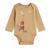 Lot de 2 bodies bébé manches longues moka Marron 5 - vertbaudet enfant 