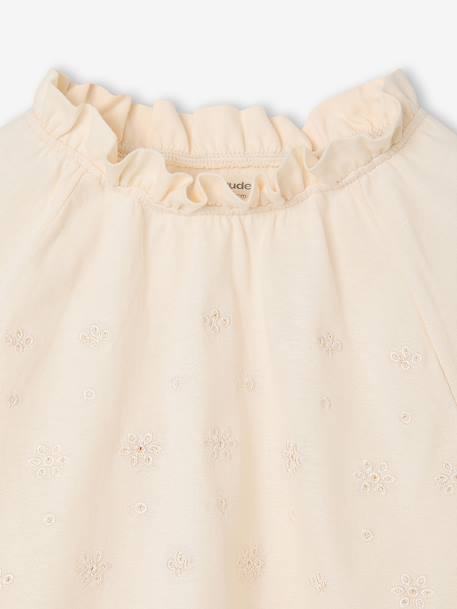Blouse manches longues enfant fille écru 3 - vertbaudet enfant 