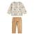 Ensemble bébé sweat et pantalon en molleton moka Marron 2 - vertbaudet enfant 