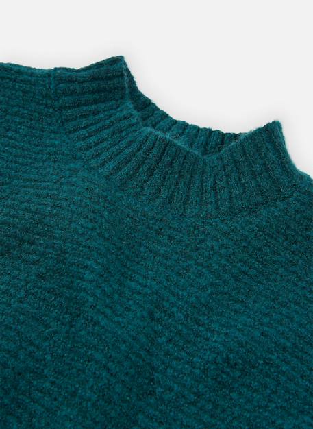 Pull fille avec étoile Vert 4 - vertbaudet enfant 