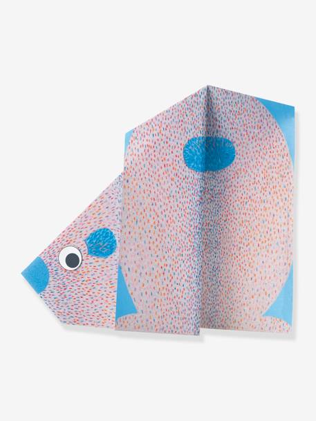 Origami facile - Les animaux polaires BLEU 4 - vertbaudet enfant 