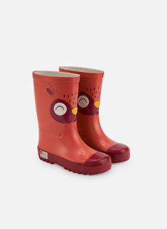 Chaussures-Bottes de pluie imprimé hibou
