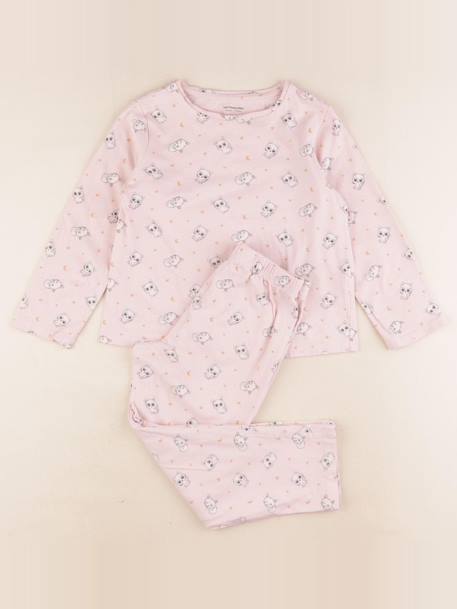 Pyjama coton - 5 ans Rose 1 - vertbaudet enfant 