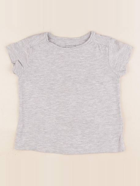 Tee-shirt - 4 ans Gris 1 - vertbaudet enfant 