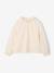 Blouse manches longues enfant fille écru 1 - vertbaudet enfant 