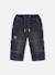 Pantalon garçon denim avec poches cargo Noir 2 - vertbaudet enfant 