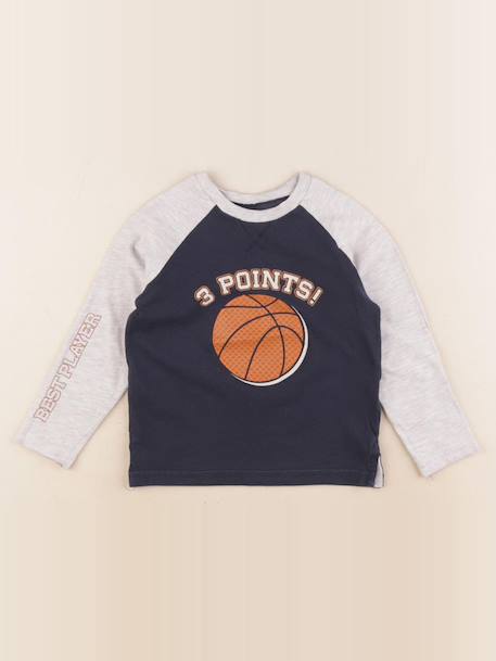 Tee-shirt - 4 ans Bleu 1 - vertbaudet enfant 