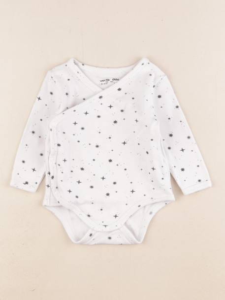 Body - 9 mois Blanc, gris 1 - vertbaudet enfant 
