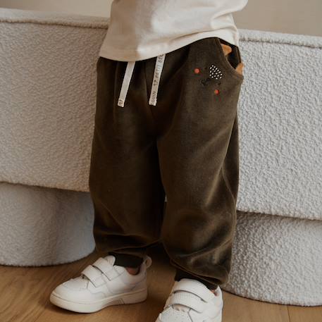 Pantalon bébé en velours ginkgo Vert 6 - vertbaudet enfant 
