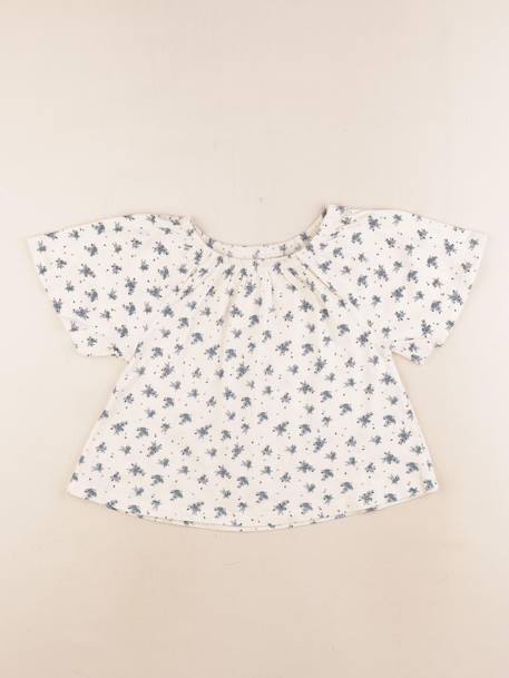 Tee-shirt - 5 ans Beige, bleu 1 - vertbaudet enfant 
