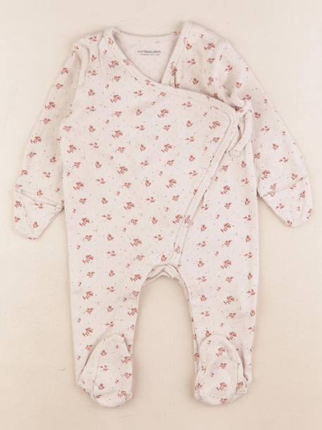 Pyjama coton - 6 mois Beige 1 - vertbaudet enfant 