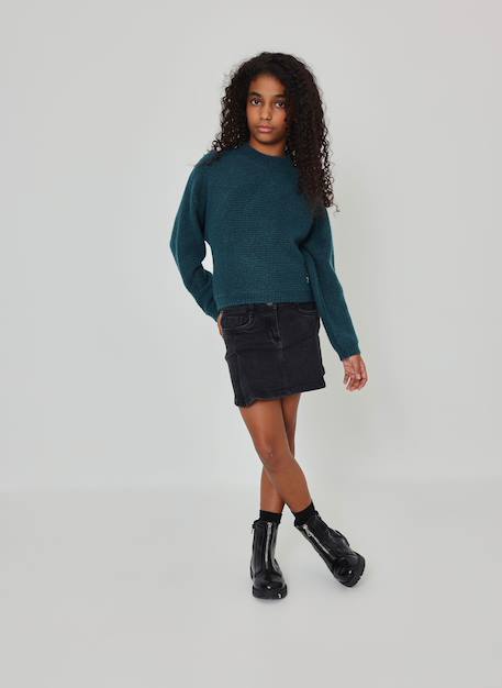 Fille-Pull fille avec étoile