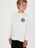 T-shirt garçon en maille imprimé big apple Blanc 1 - vertbaudet enfant 