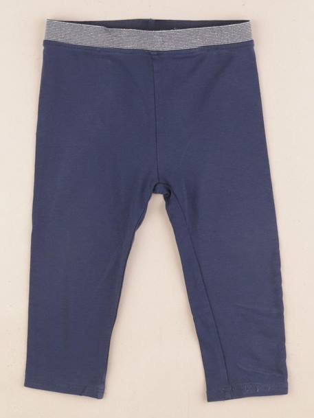 Legging - 18 mois Bleu, argent 1 - vertbaudet enfant 