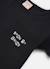 T-shirt fille en maille avec message Noir 3 - vertbaudet enfant 