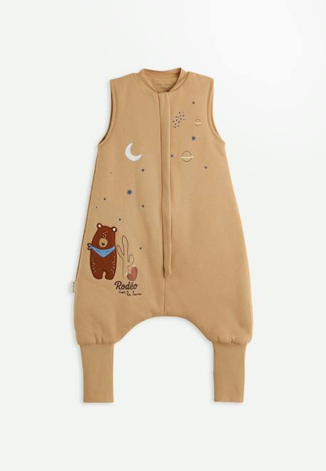 Turbulette tog 2 avec pieds retroussables moka Marron 1 - vertbaudet enfant 