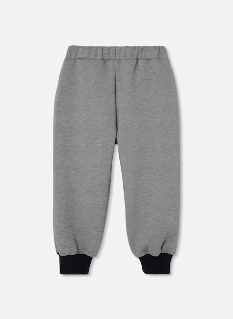 Pantalon garçon en maille avec poches zippées Noir 3 - vertbaudet enfant 
