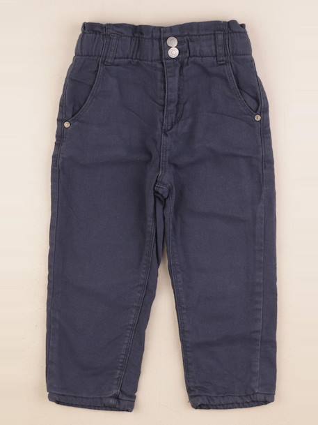 Pantalon doublé - 3 ans Bleu 1 - vertbaudet enfant 