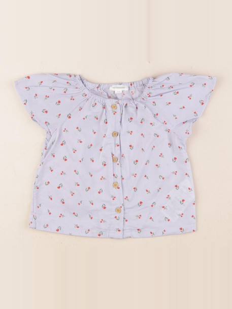 Blouse - 9 mois Bleu 1 - vertbaudet enfant 