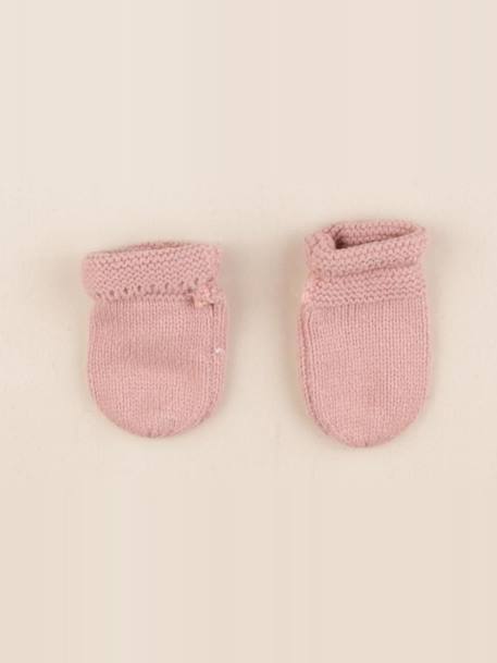 Moufles - 3/6 mois Rose 1 - vertbaudet enfant 