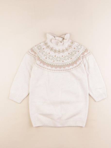 Robe - 4 ans Beige 1 - vertbaudet enfant 