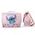 Cartable de maternelle Disney Stitch - 32 cm Rose 1 - vertbaudet enfant 