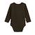 Lot de 3 bodies bébé manches longues ginkgo Vert 3 - vertbaudet enfant 