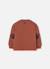 Sweat-shirt garçon en molleton imprimé ours Marron 4 - vertbaudet enfant 