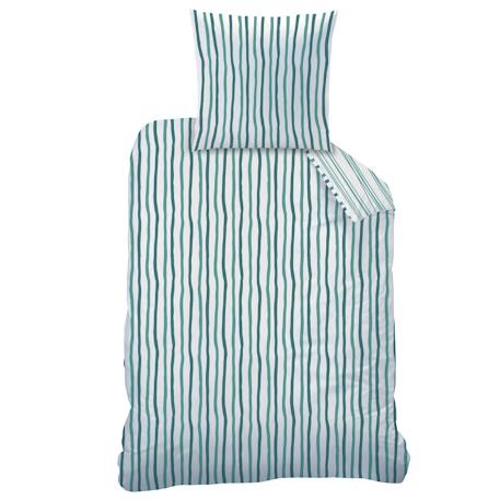 Parure de lit imprimée 100% coton, croco Vert 4 - vertbaudet enfant 