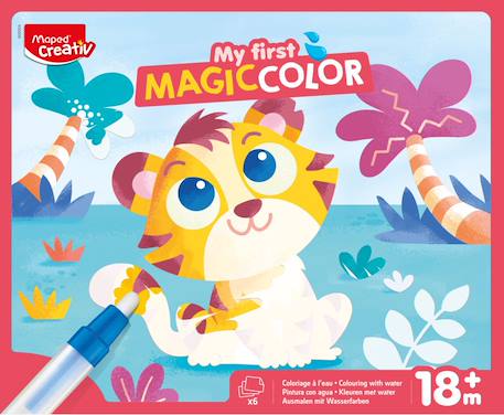 Cartes de coloriage à eau Multi-coloured 4 - vertbaudet enfant 