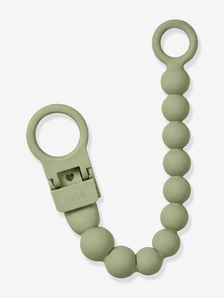 Attache-tétine perles beige+bleu pétrole+blush+écru+vert sauge 15 - vertbaudet enfant 