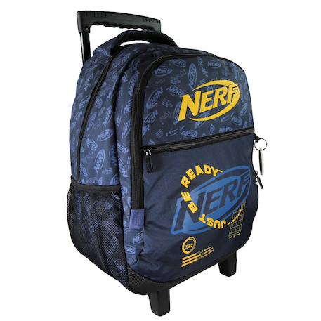 Cartable à roulettes garçon nerf Yellow 1 - vertbaudet enfant 