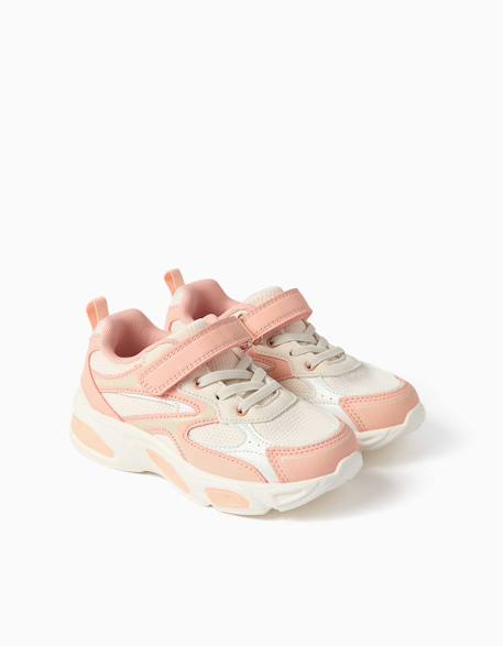Baskets lumineuses avec semelle antidérapante Rose 2 - vertbaudet enfant 