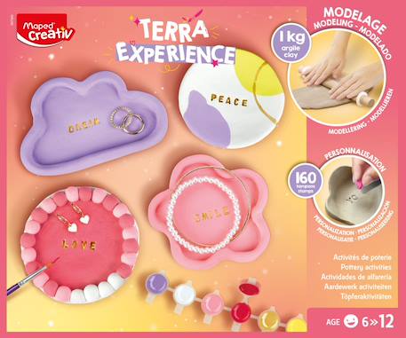 Coffret d'atelier de modelage Multi-coloured 4 - vertbaudet enfant 
